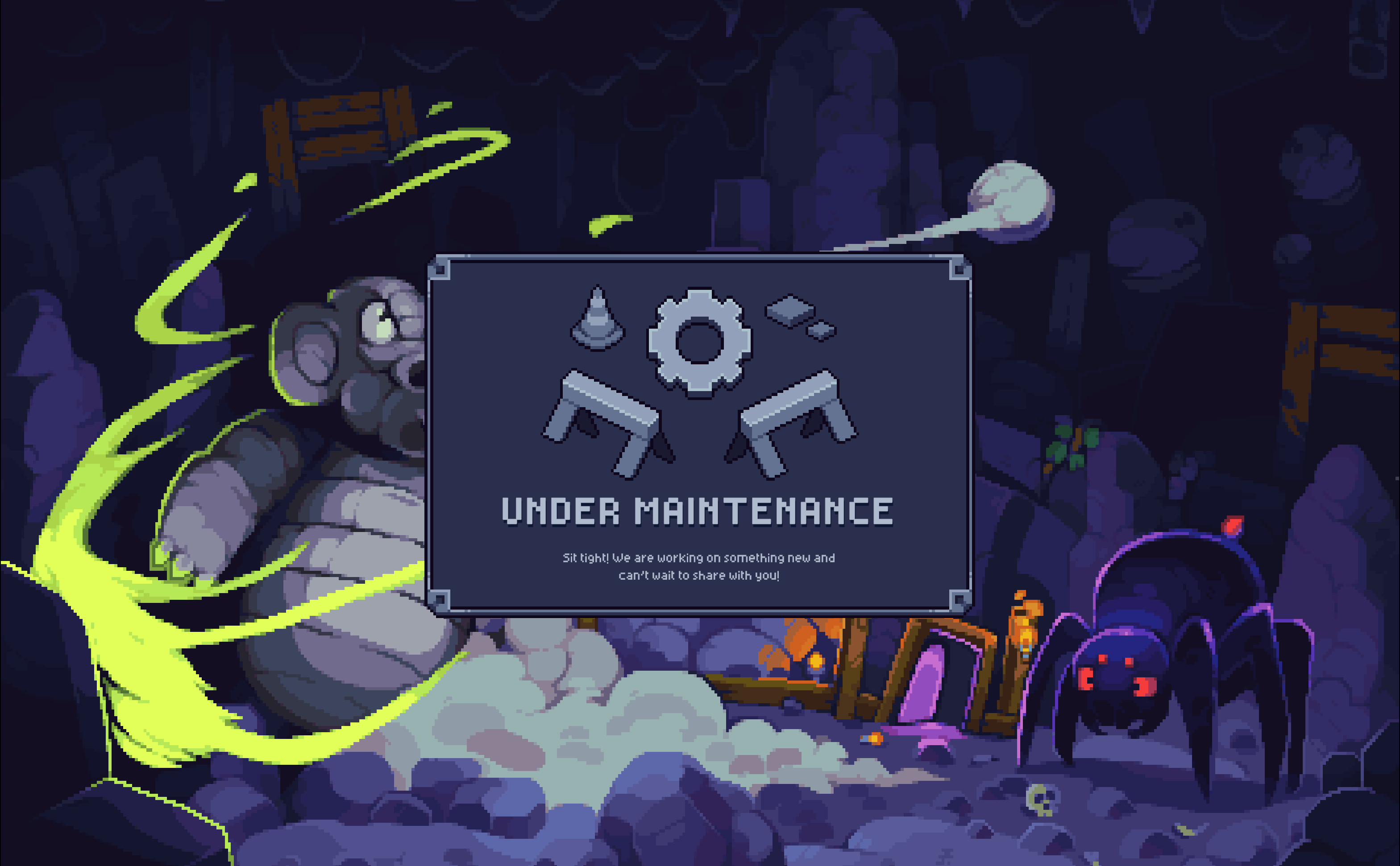 Under Maintenance — sit tight, we are working on something new and can't wait to share with you.
